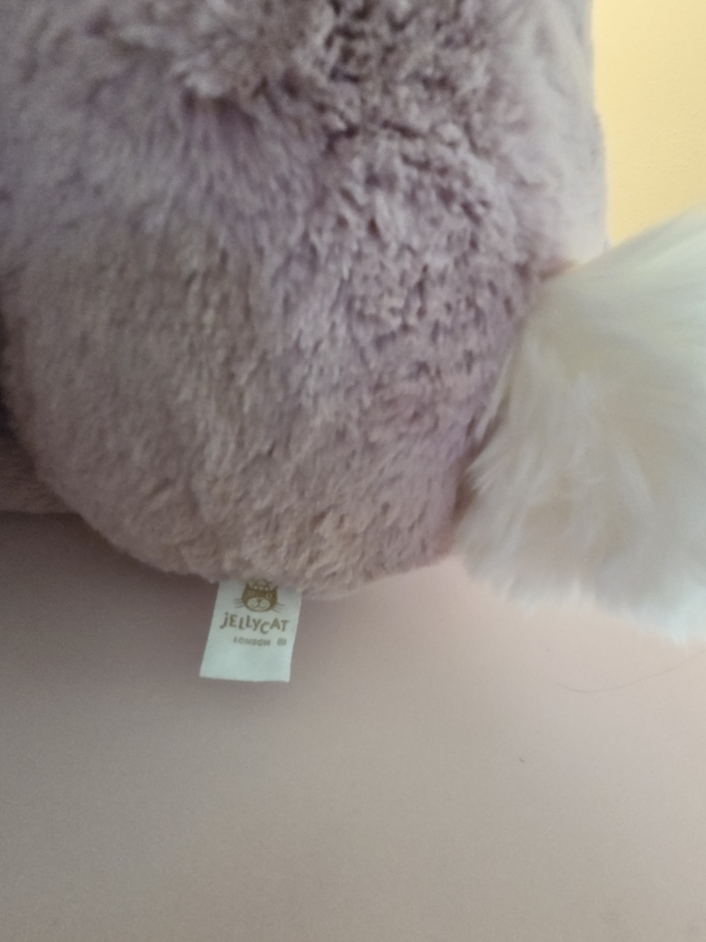 Huge ROSA LUXE Jellycat Bunny NWT - Picture 5 of 6